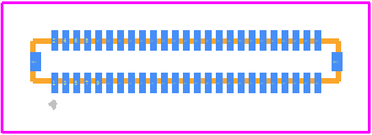 DF37B-50DP-0.4V(51) - Hirose PCB footprint - Other - Other - DF37B-50DP-0.4V(51)-2