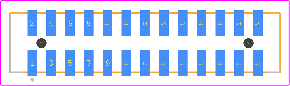 0878322620 - Molex PCB footprint - Other - Other - 0878322620-1
