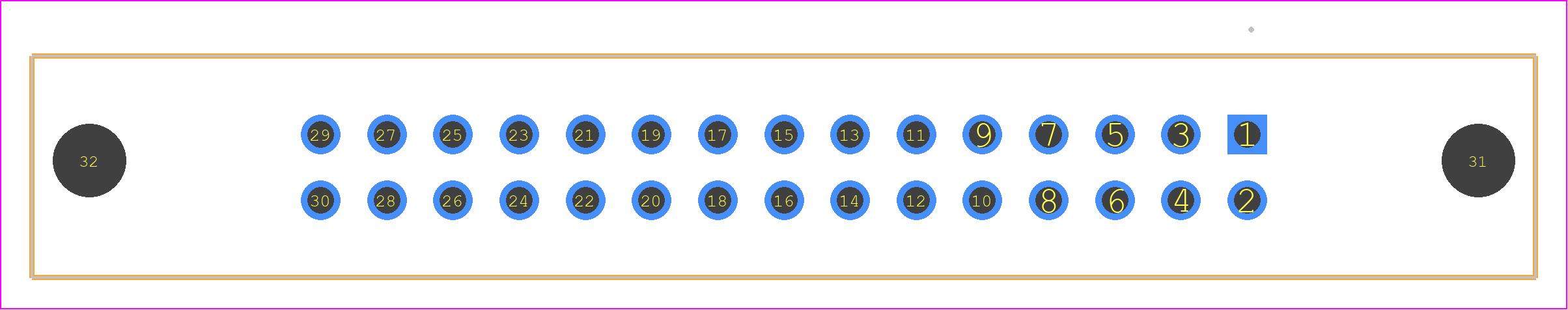 09195306924 - HARTING PCB footprint - Other - Other - 09195306924