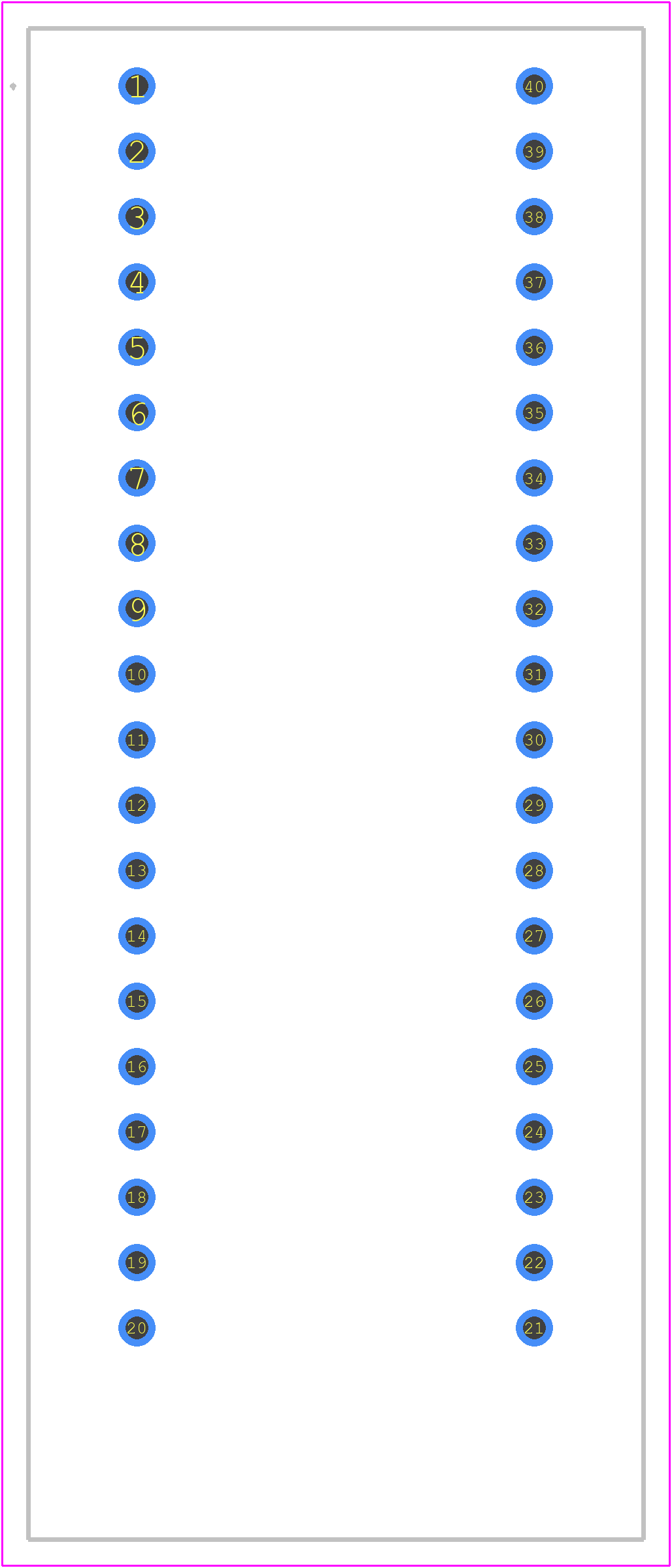 DLP-2232H - DLP Design Inc. PCB footprint - Other - Other - DLP-2232H-2