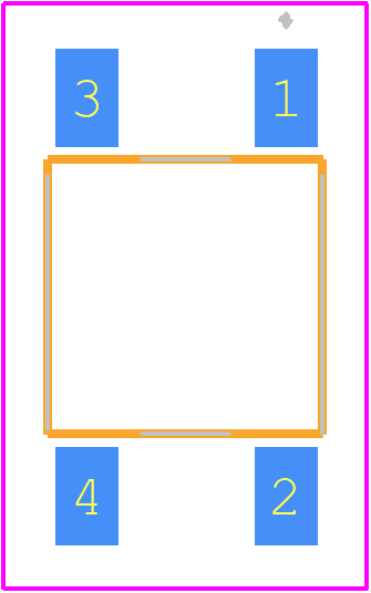 HP0315AFKP2 - NKK Switches PCB footprint - Other - Other - HP0315AFKP2-1
