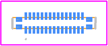 BM28B0.6-30DP/2-0.35V(53) - Hirose PCB footprint - Other - Other - BM28B0.6-30DP/2-0.35V(53)-1
