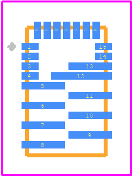 MAX16545BGPF+ - Analog Devices PCB footprint - Other - Other - P224A6F+1