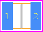 1210Y0100153JXR - Knowles PCB footprint - Capacitor Chip Non-polarised - Capacitor Chip Non-polarised - 1210(thickness_2mm)