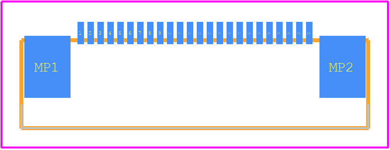 2-1734592-4 - TE Connectivity PCB footprint - Other - Other - 2-1734592-4-1