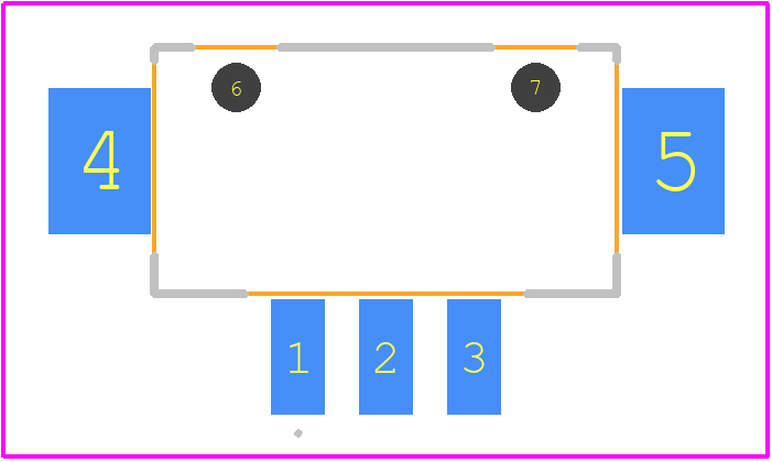 DF3E-3P-2V(21) - Hirose PCB footprint - Other - Other - DF3E-3P-2V(21)-2