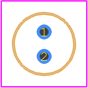 UVP1V100MDD - Nichicon PCB footprint - Other - Other - UVP1V100MDD-2