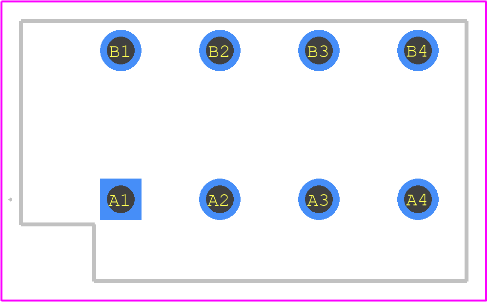 1776260-4 - TE Connectivity PCB footprint - Other - Other - 1776260-4-1
