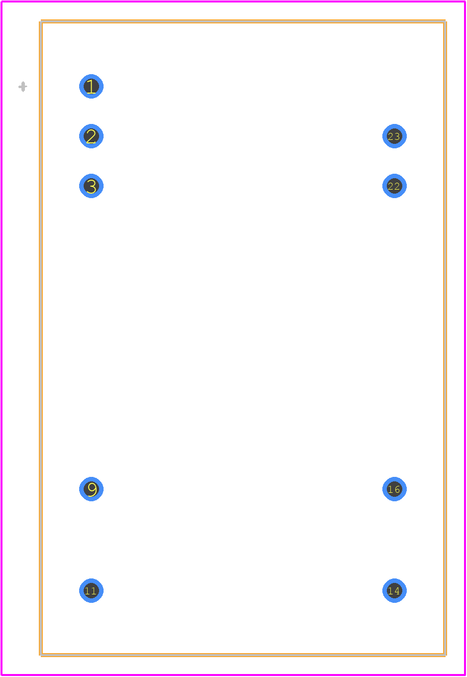 EC6AW-110D05 - Cincon PCB footprint - Other - Other - EC6AW-110D05-2