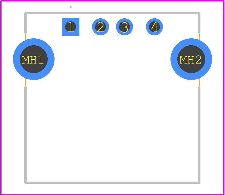 1002-001-01000 - CNC Tech PCB footprint - Other - Other - 1002-001-01000-3