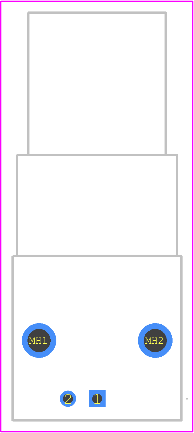 1-227161-0 - TE Connectivity PCB footprint - Other - Other - 1-227161-0-3