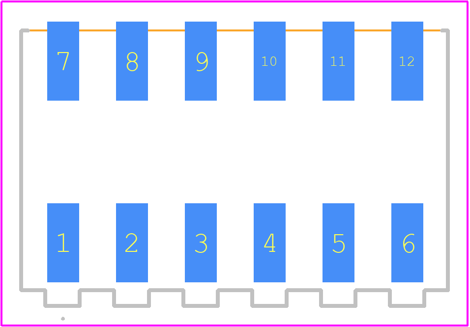 1473530000 - Weidmüller PCB footprint - Other - Other - 1473530000-1