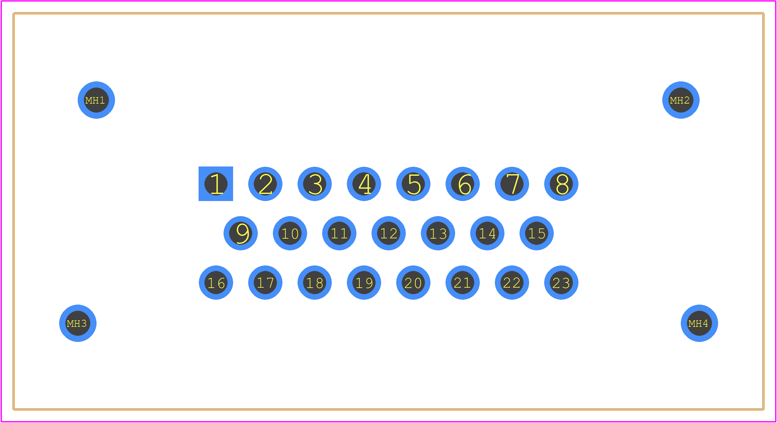 776228-2 - TE Connectivity PCB footprint - Other - Other - 776228-2-1
