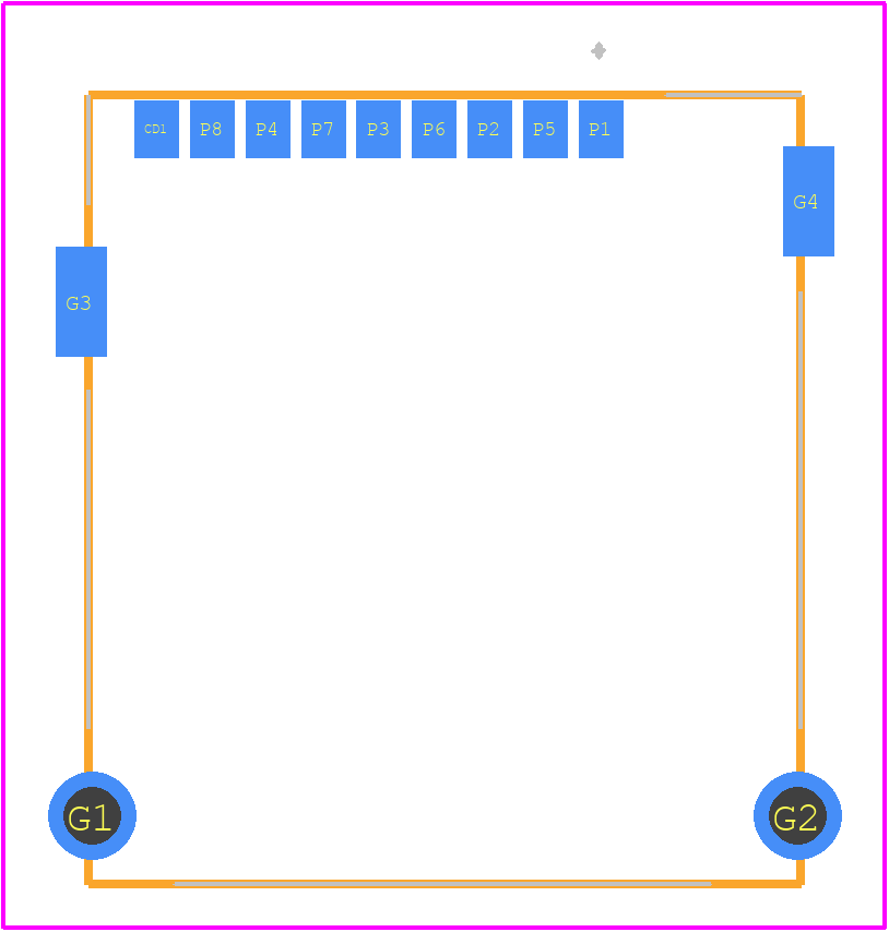 115Q-BCA0 - ATTEND PCB footprint - Other - Other - 115Q-BCA0-2