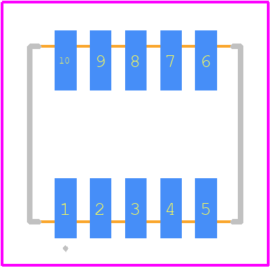 KC2-19+ - Mini-Circuits PCB footprint - Other - Other - KC2-19+-1