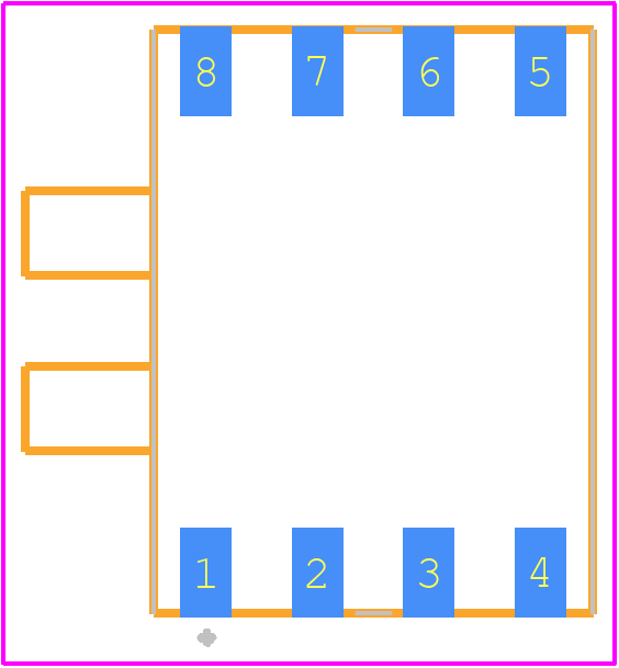 HSCMRRD006MDSA3 - Honeywell PCB footprint - Other - Other - HSCMRRD006MDSA3-2