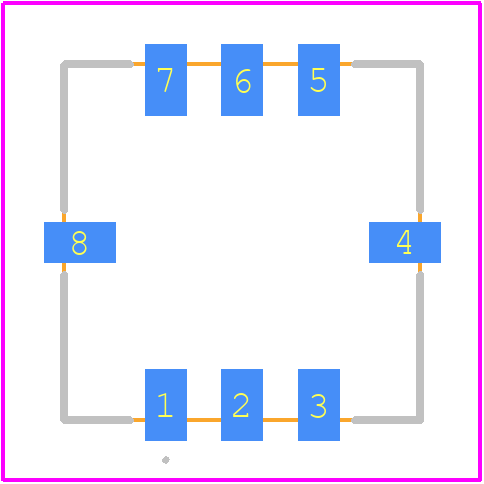 RHP-44+ - Mini-Circuits PCB footprint - Other - Other - G P731