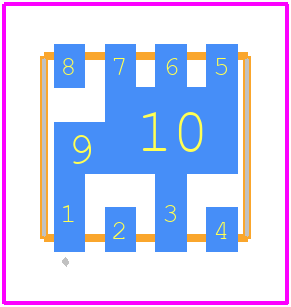 KSX2-14+ - Mini-Circuits PCB footprint - Other - Other - KSX2-14+-1