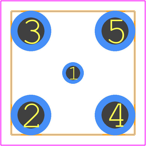 132144 - Amphenol PCB footprint - Other - Other - 132144-1