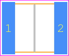 CKC21C333JDGACAUTO - Yageo Group PCB footprint - Capacitor Chip Non-polarised - Capacitor Chip Non-polarised - 2220_H=2.7