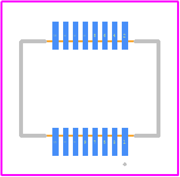 AXK5F16547YG - Panasonic PCB footprint - Other - Other - AXK5F16547YG-4