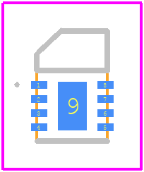 SHT31-DIS-P2.5KS - Sensirion PCB footprint - Other - Other - SHT31-DIS-P2.5KS-2