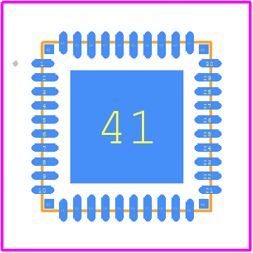 MPF5020AMBA0ES - NXP PCB footprint - Other - Other -  SOT618-14