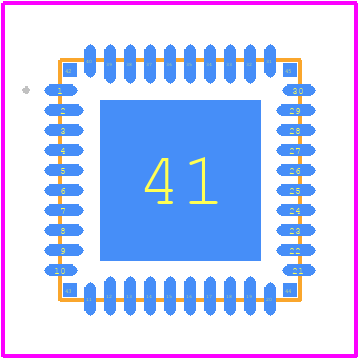MPF5023AMMA0ES - NXP PCB footprint - Other - Other -  SOT618-14_2025-2