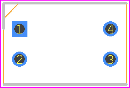 A6FR-2101 - OMRON Electronics PCB footprint - Dual-In-Line Sockets - Dual-In-Line Sockets - pdip4