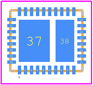 LT3651EUHE-8.4#PBF - Analog Devices PCB footprint - Other - Other - LT3651EUHE-8.4#PBF-2