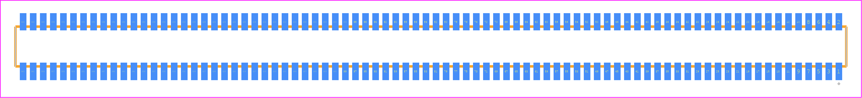 CLE-182-01-G-DV - SAMTEC PCB footprint - Other - Other - CLE-182-01-X-DV