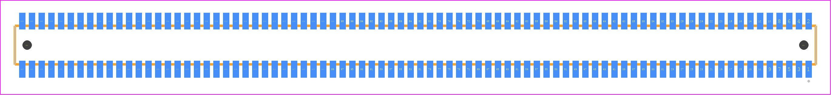 CLE-182-01-G-DV-A - SAMTEC PCB footprint - Other - Other - CLE-182-01-X-DV-A