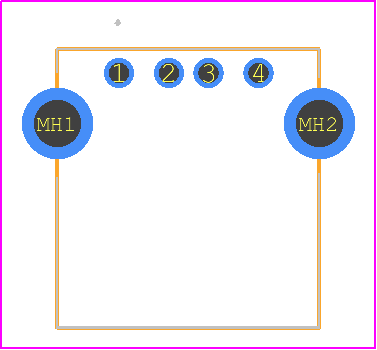 292303-3 - TE Connectivity PCB footprint - Other - Other - 292303-3-2