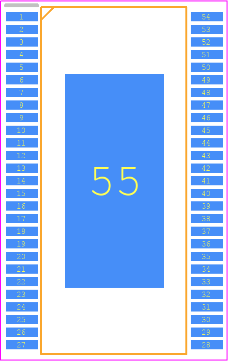 MCZ33905DD3EK - NXP PCB footprint - Small Outline Packages - Small Outline Packages - SOT1747-2