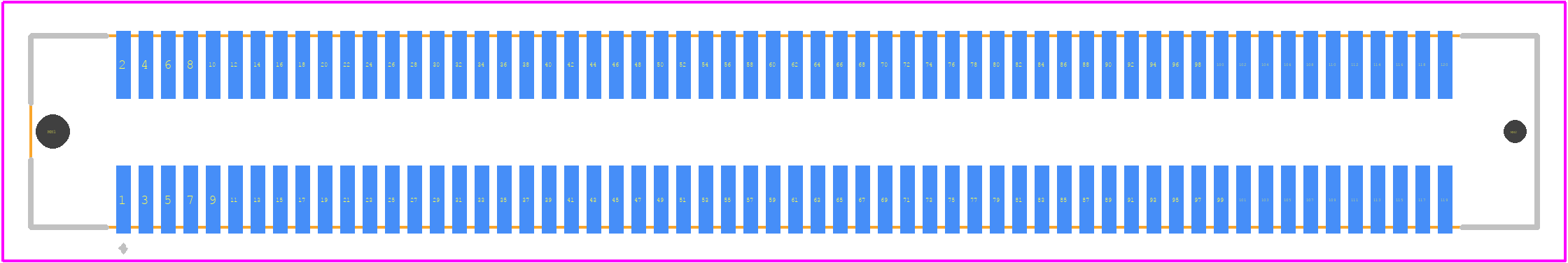 1735681-5 - TE Connectivity PCB footprint - Other - Other - 1735681-5-1