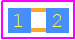 VJ0402A680KXBAC31 - Vishay PCB footprint - Capacitor Chip Non-polarised - Capacitor Chip Non-polarised - VJ0402 (C0G)