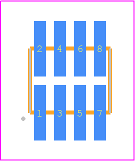 FTM-104-02-FM-DV - SAMTEC PCB footprint - Other - Other - FTM-104-XX-Y-DV