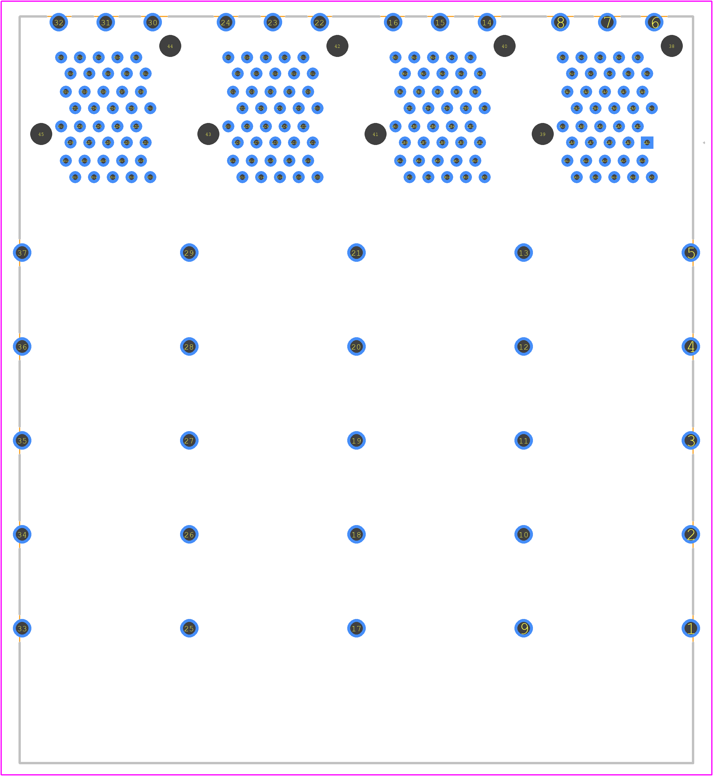 2007394-6 - TE Connectivity PCB footprint - Other - Other - 2007394-6-4