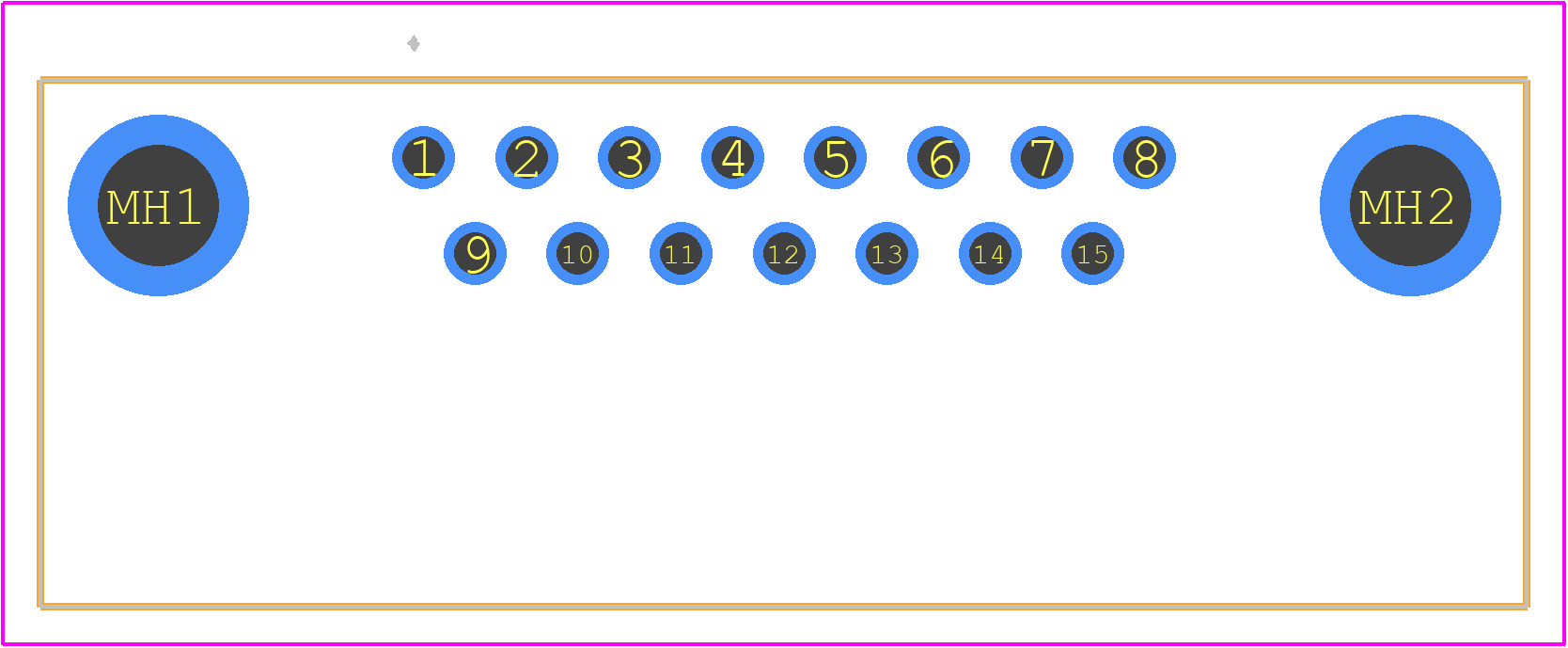 09652626815 - HARTING PCB footprint - Other - Other - 09652626815-1