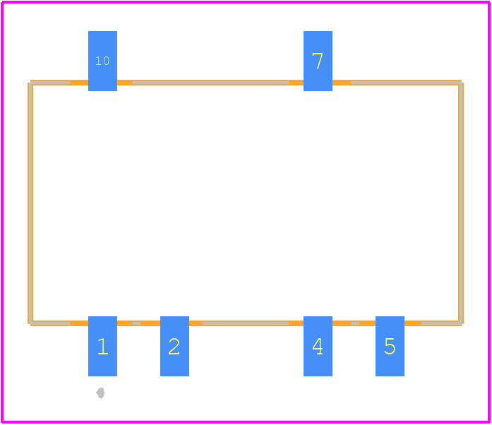 PESE1-S5-D5-M - CUI Inc. PCB footprint - Other - Other - PESE1-S5-D5-M-1