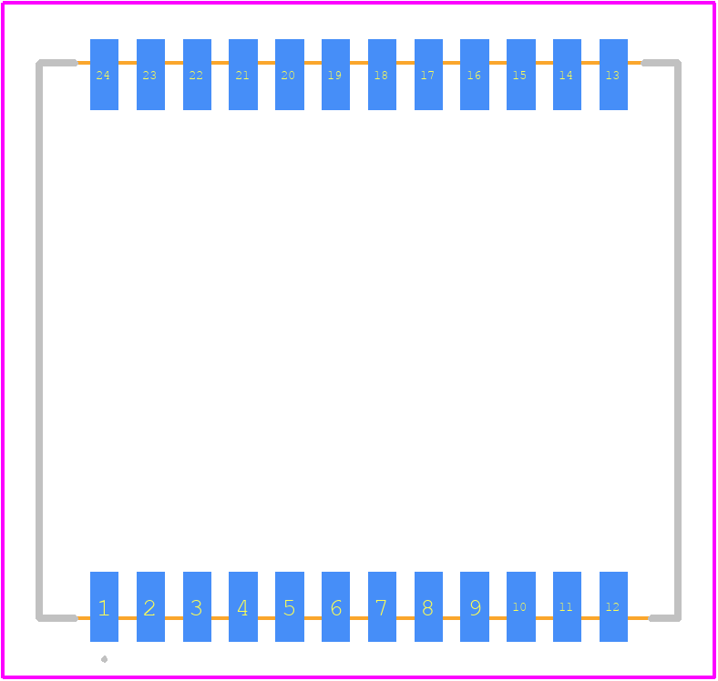 HX5062FNL - Yageo Group PCB footprint - Other - Other - HX5062FNL-1