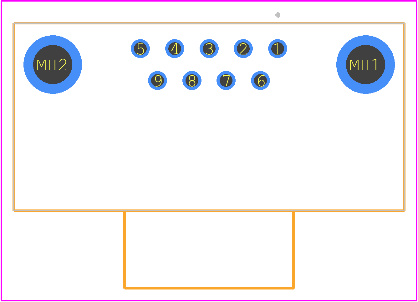 09661527612 - HARTING PCB footprint - Other - Other - 09661527612-2