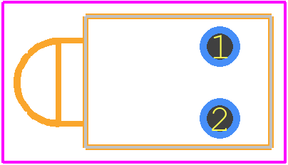 A2774B/SYG/S530-E2 - Everlight PCB footprint - Other - Other - A2774B/SYG/S530-E2-4