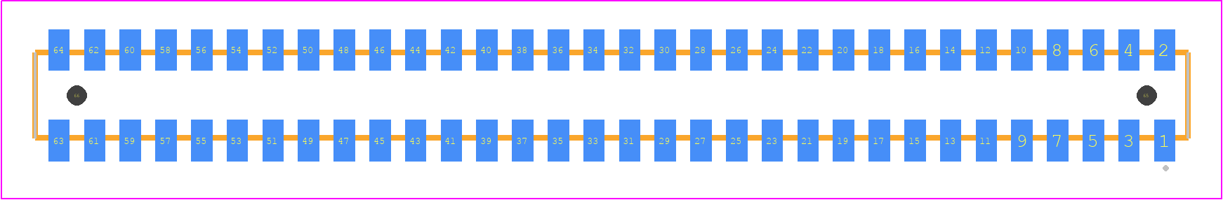 CLP-132-02-L-D-A-P-TR - SAMTEC PCB footprint - Other - Other - CLP-132-02-XXX-D-A-P-TR