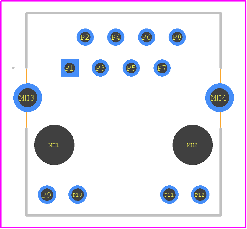 5-2301995-3 - TE Connectivity PCB footprint - Other - Other - 5-2301995-3-2