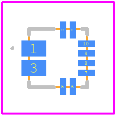 ACS70331EESATR-005B3 - Allegro Microsystems PCB footprint - Other - Other - ACS70331EESATR-005B3