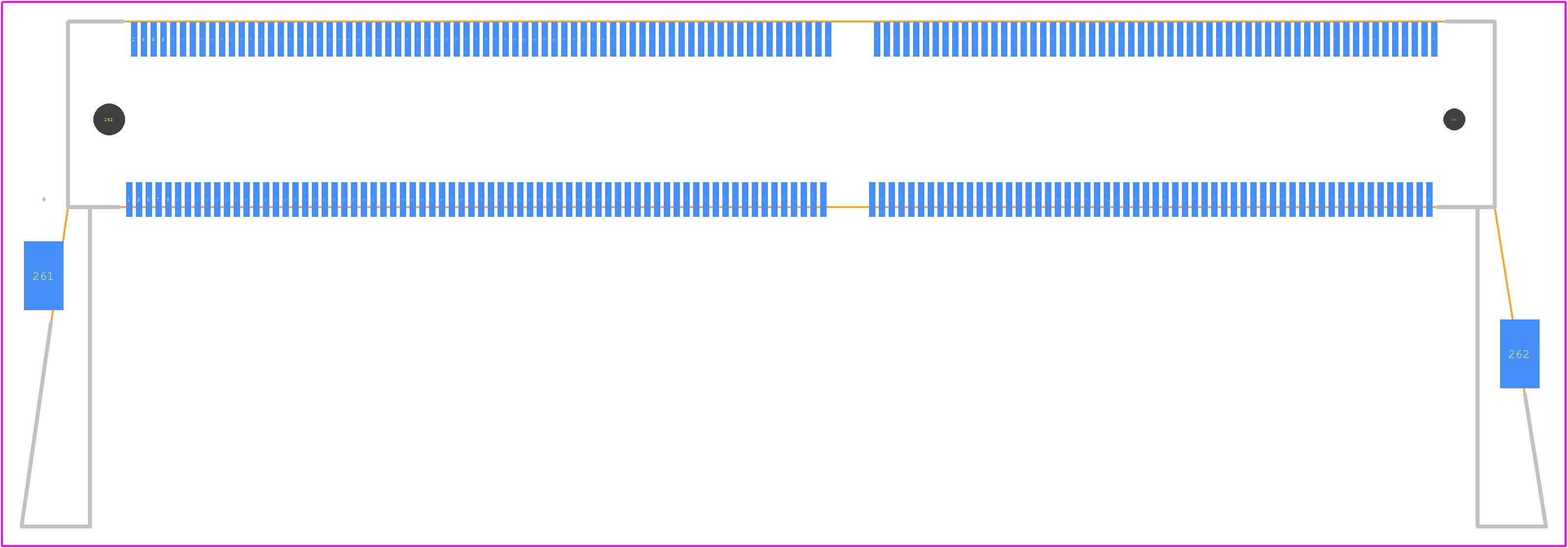 2309414-4 - TE Connectivity PCB footprint - Other - Other - 2309414-4-1
