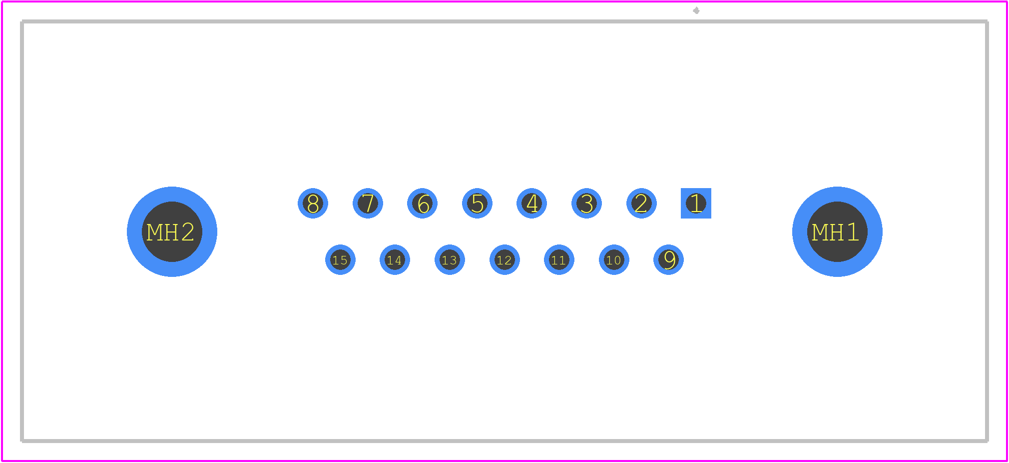 09676158775 - HARTING PCB footprint - Other - Other - 09676158775