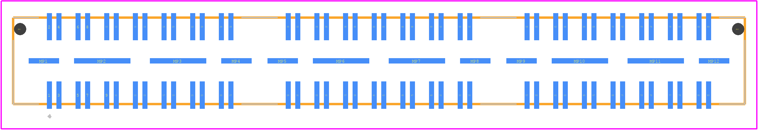 QSE-042-01-F-D-DP-A - SAMTEC PCB footprint - Other - Other - QSE-042-01-F-D-DP-A-2