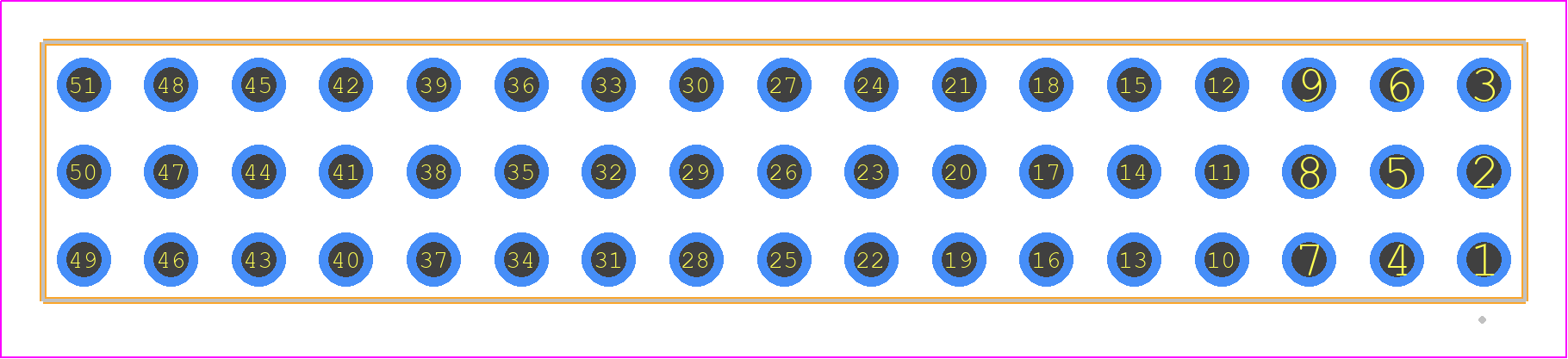 ESQ-117-38-G-T - SAMTEC PCB footprint - Other - Other - ESQ-117-Y-X-T